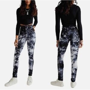 Mother Super Swooner‎ Skinny Jean Women 25 Blue Black Denim Hobo Grunge Skater